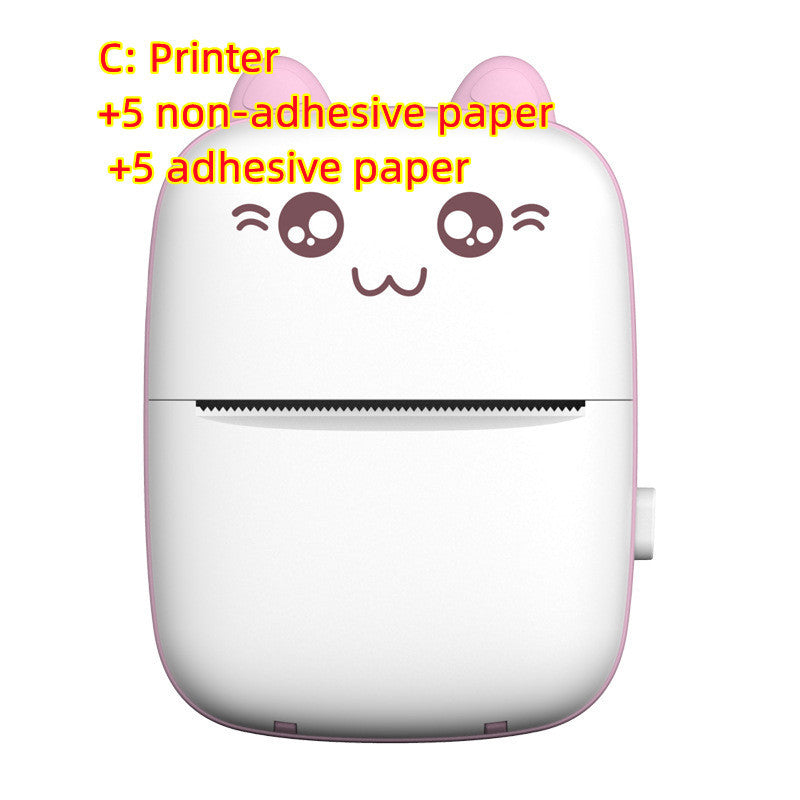 Mini Pocket Printer – Portable Bluetooth & WiFi Photo & Label Printing