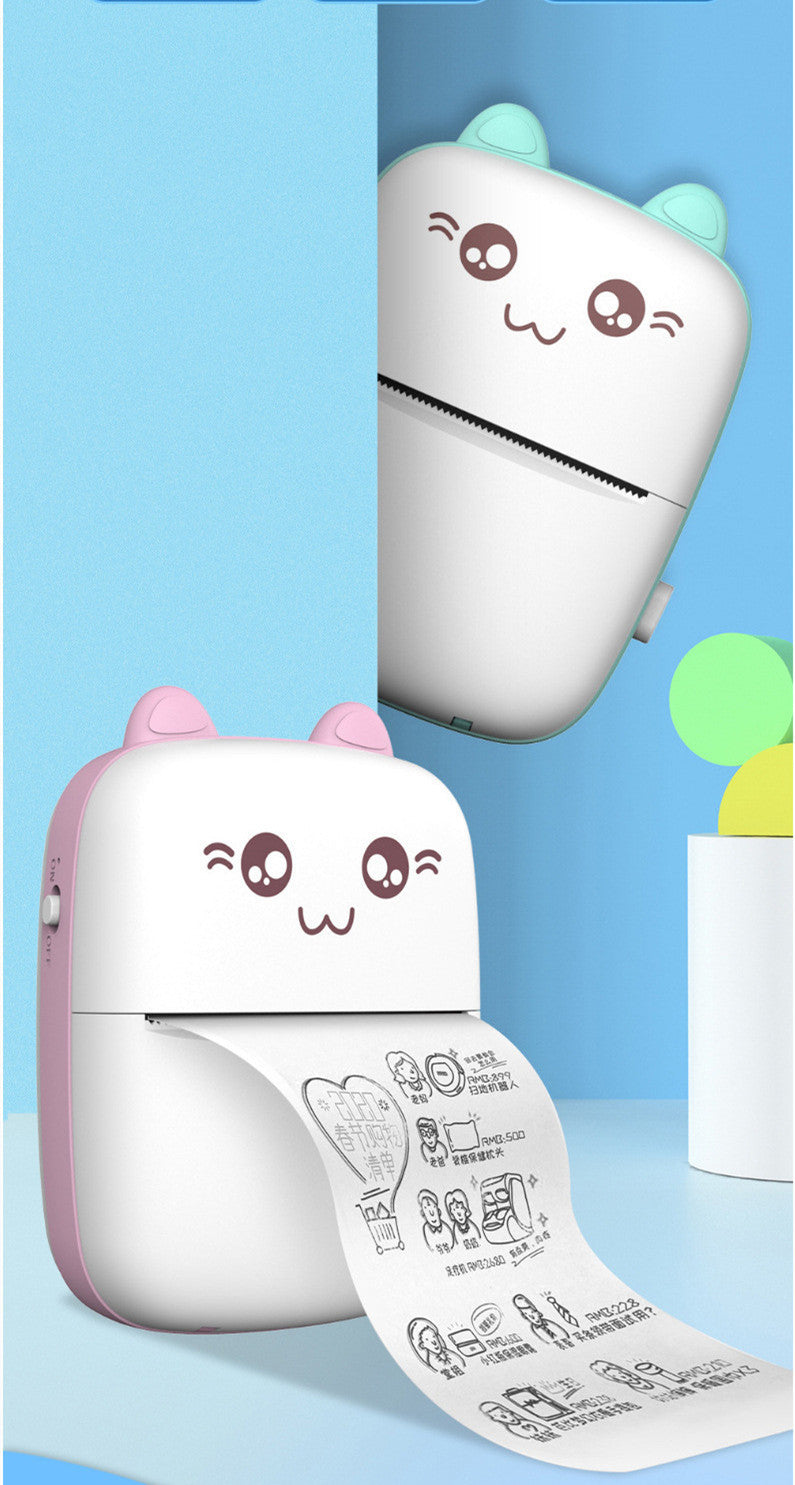 Mini Pocket Printer – Portable Bluetooth & WiFi Photo & Label Printing