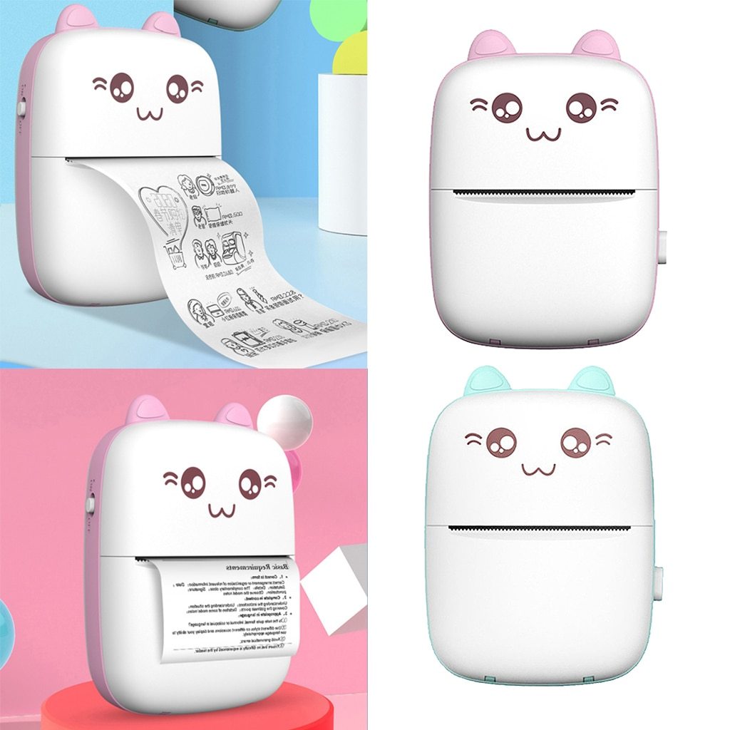 Mini Pocket Printer – Portable Bluetooth & WiFi Photo & Label Printing