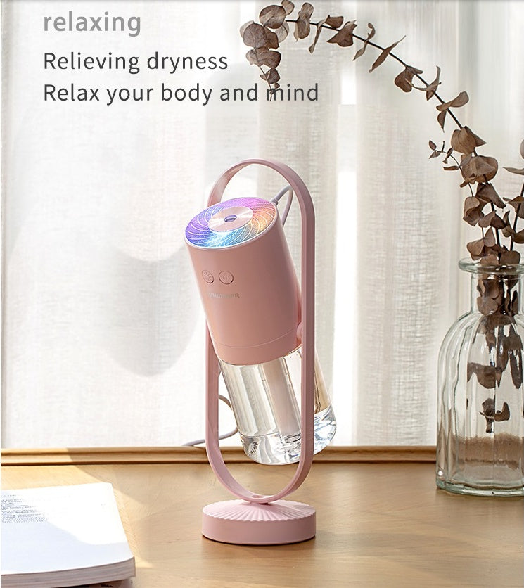 Magic Shadow USB Air Humidifier – Ultrasonic Mist with Night Light & Mini Purifier