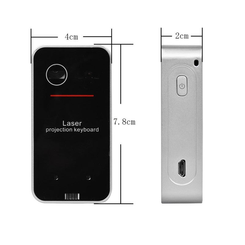 LEING FST Wireless Laser Keyboard for Phone & Laptop