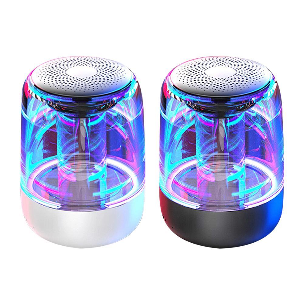 Wireless Bluetooth Speaker – Deep Bass & Colorful LED