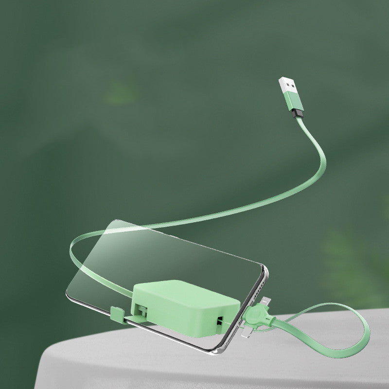 Macaron Style Multi-USB Cable – Type-C, Micro, iPhone