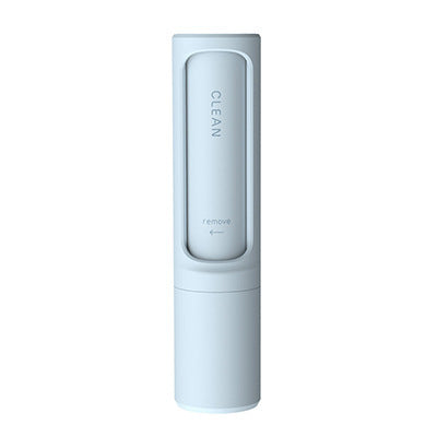 Portable 2-in-1 Pet Hair Removal Brush & Lint Roller, Self-Cleaning for Cat & Dog Fur