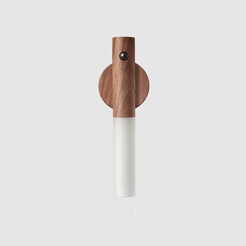 Wood Design LED Night Light – Motion Sensor, USB, Magnetic Mount