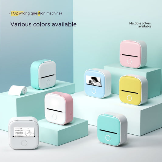 Mini Bluetooth Thermal Printer – Labels, Photos & Notes Anywhere