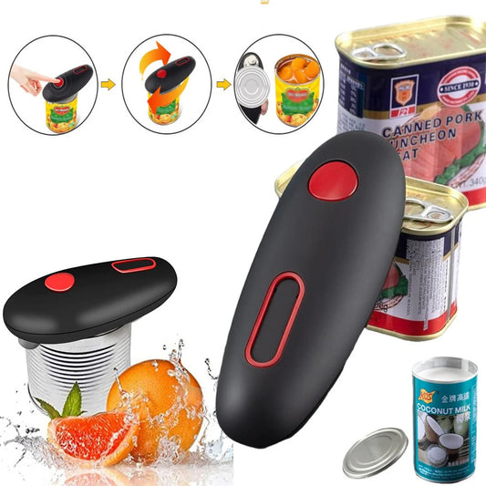 Automatic Electric Can Opener – Portable & Effortless