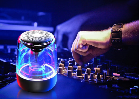 Wireless Bluetooth Speaker – Deep Bass & Colorful LED