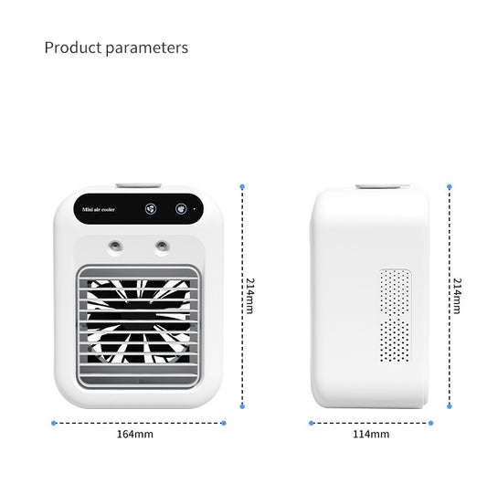 Portable Air Cooler Fan – Water Cooling for Room, Office & Car