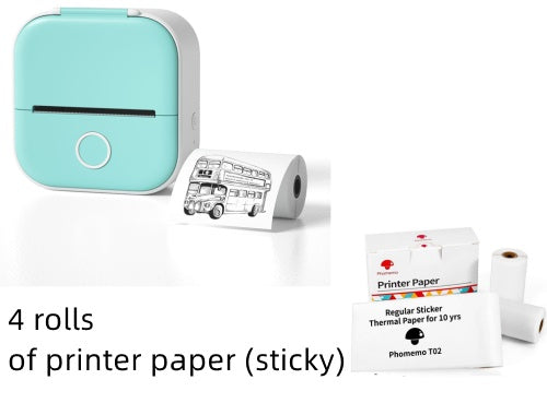 Mini Bluetooth Thermal Printer – Labels, Photos & Notes Anywhere