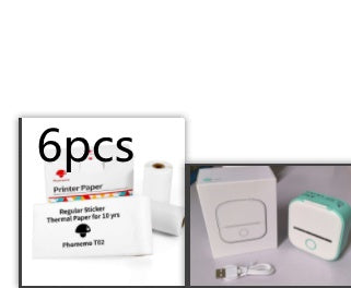 Mini Bluetooth Thermal Printer – Labels, Photos & Notes Anywhere