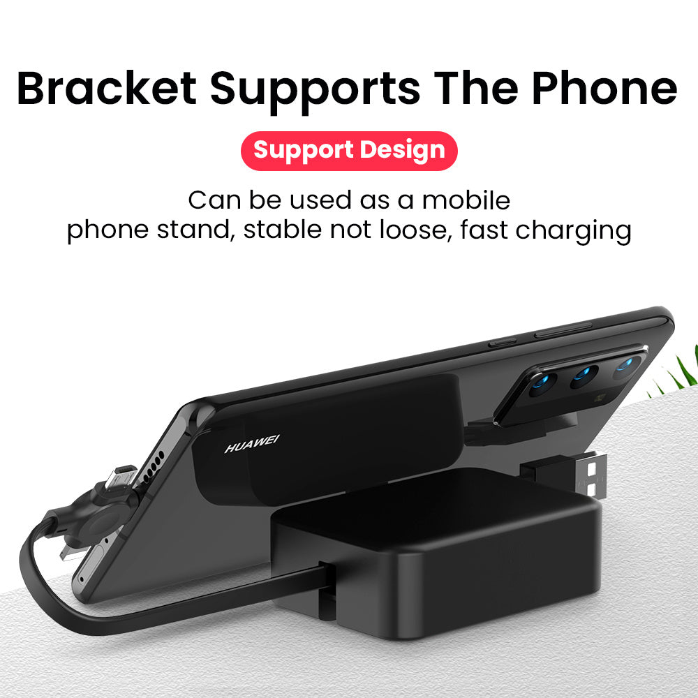 Macaron Style Multi-USB Cable – Type-C, Micro, iPhone