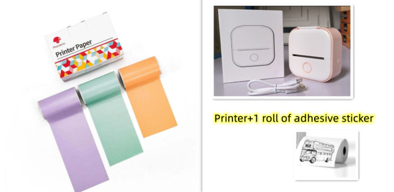 Mini Bluetooth Thermal Printer – Labels, Photos & Notes Anywhere