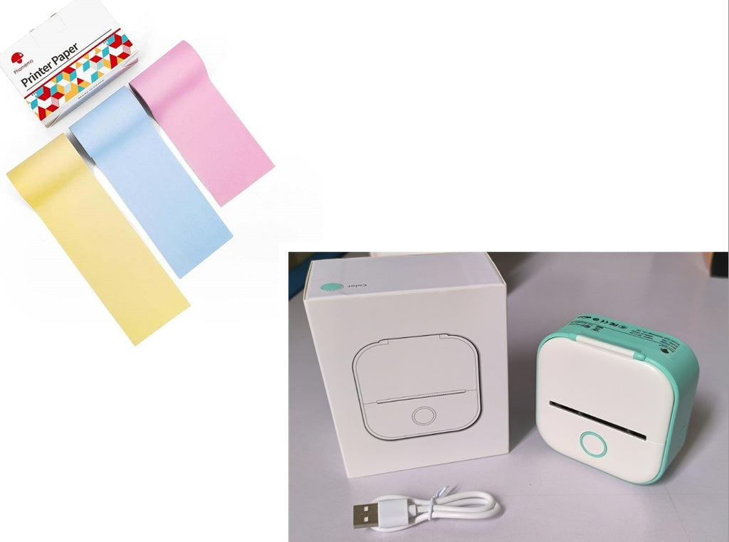 Mini Bluetooth Thermal Printer – Labels, Photos & Notes Anywhere