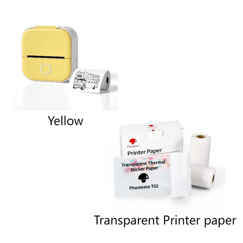 Mini Bluetooth Thermal Printer – Labels, Photos & Notes Anywhere