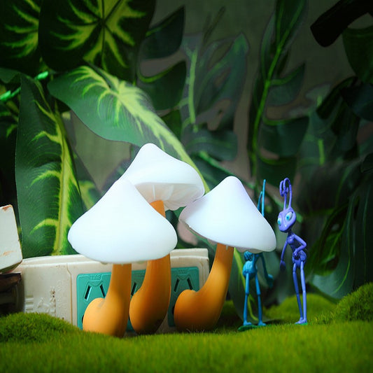 LED Mushroom Night Light with Sensor