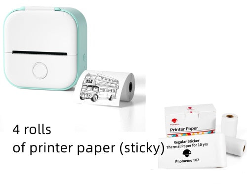 Mini Bluetooth Thermal Printer – Labels, Photos & Notes Anywhere