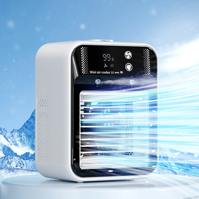 Portable Air Cooler Fan – Water Cooling for Room, Office & Car