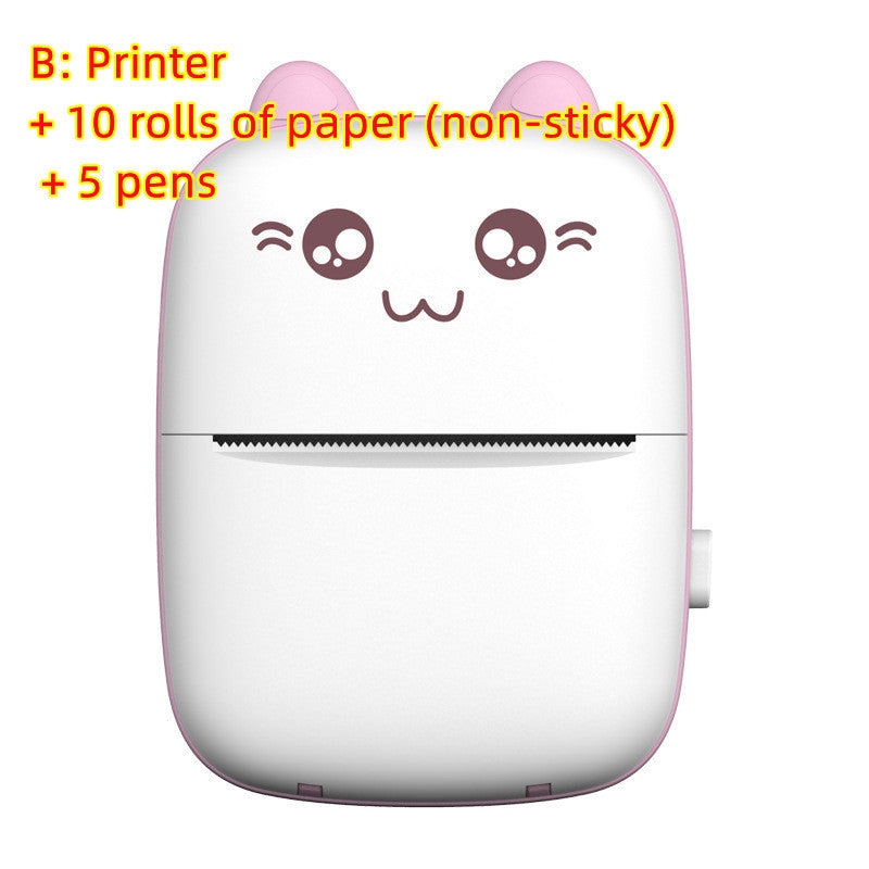 Mini Pocket Printer – Portable Bluetooth & WiFi Photo & Label Printing