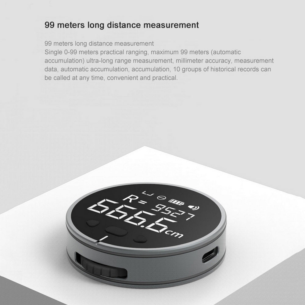 High-Precision Digital Measuring Ruler – LCD Display