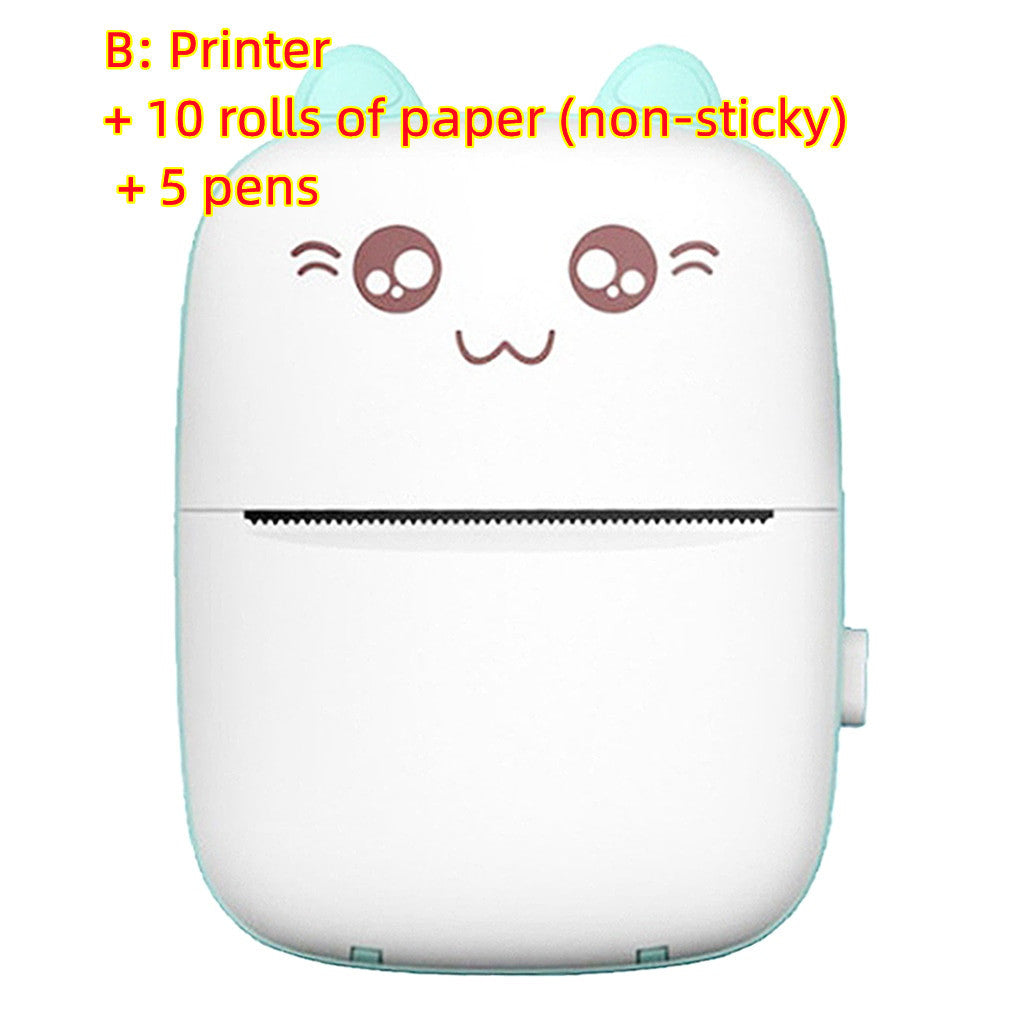 Mini Pocket Printer – Portable Bluetooth & WiFi Photo & Label Printing