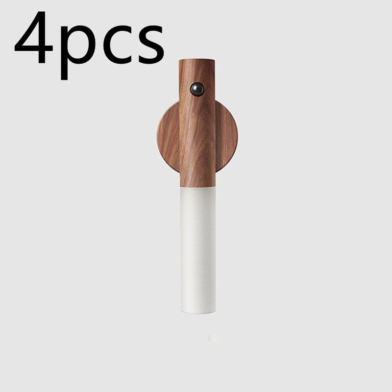Wood Design LED Night Light – Motion Sensor, USB, Magnetic Mount