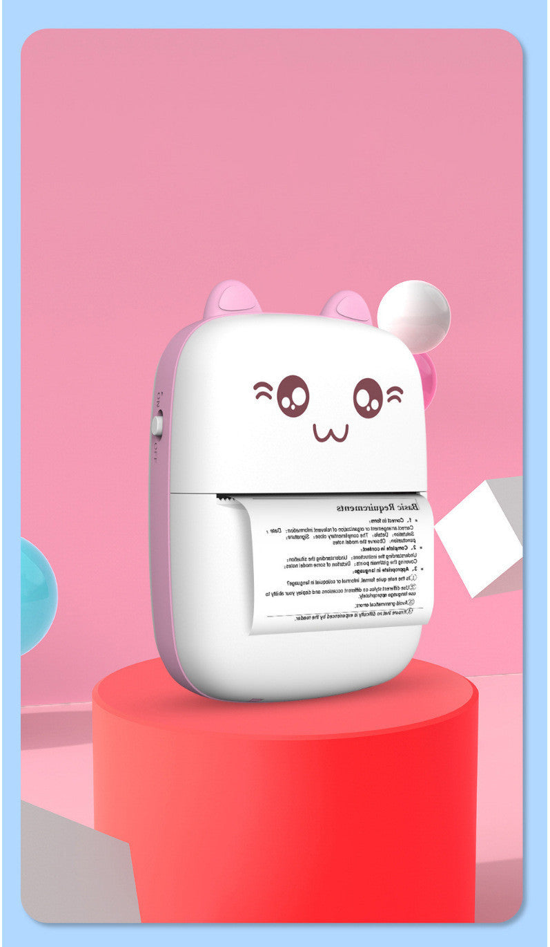 Mini Pocket Printer – Portable Bluetooth & WiFi Photo & Label Printing