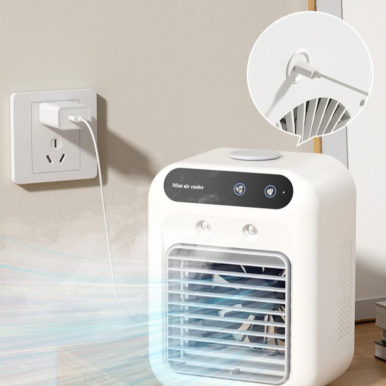 Portable Air Cooler Fan – Water Cooling for Room, Office & Car
