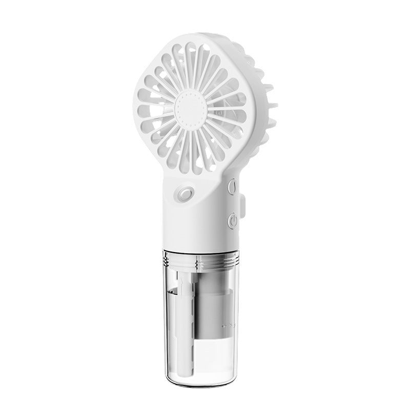 Mini Cooling Fan with Humidification & USB Rechargeable