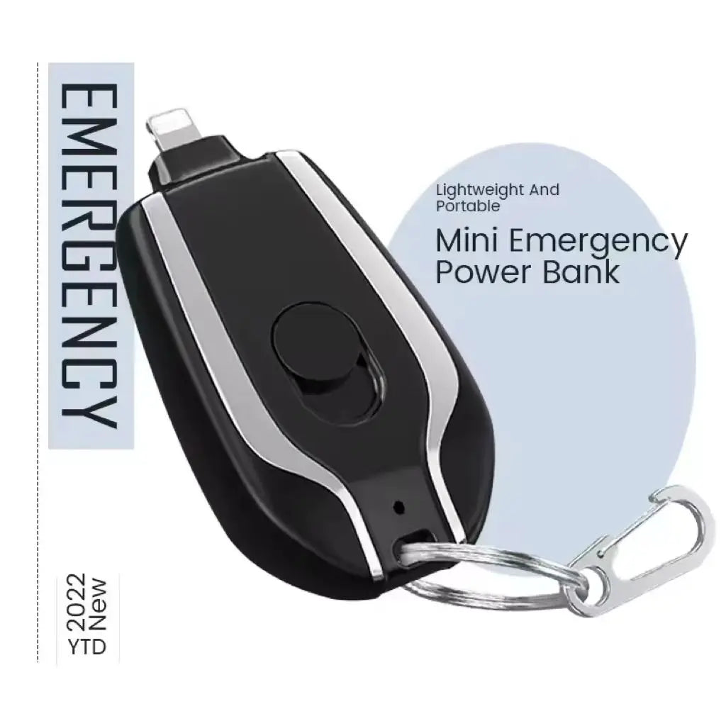Mini 1300mAh Power Bank – Pocket & Emergency Charger