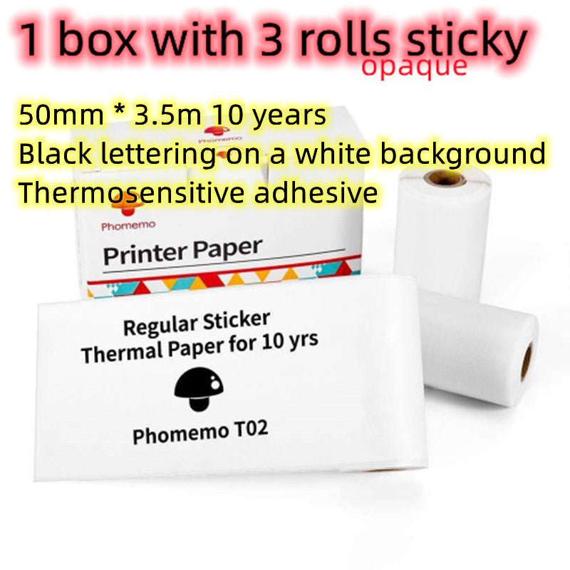 Mini Bluetooth Thermal Printer – Labels, Photos & Notes Anywhere