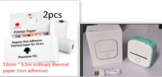 Mini Bluetooth Thermal Printer – Labels, Photos & Notes Anywhere