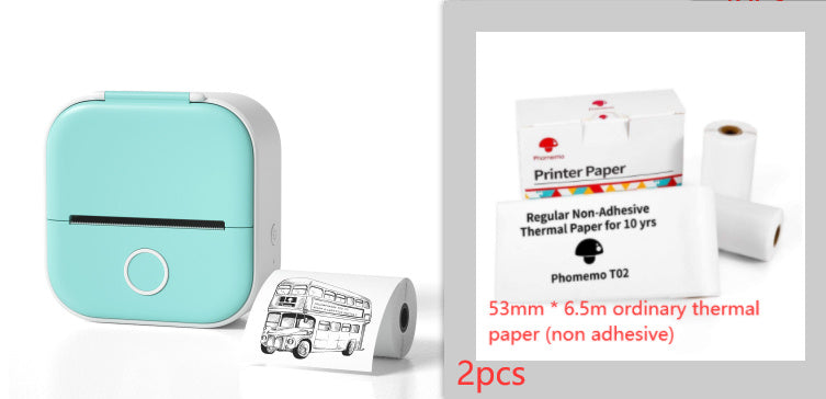 Mini Bluetooth Thermal Printer – Labels, Photos & Notes Anywhere