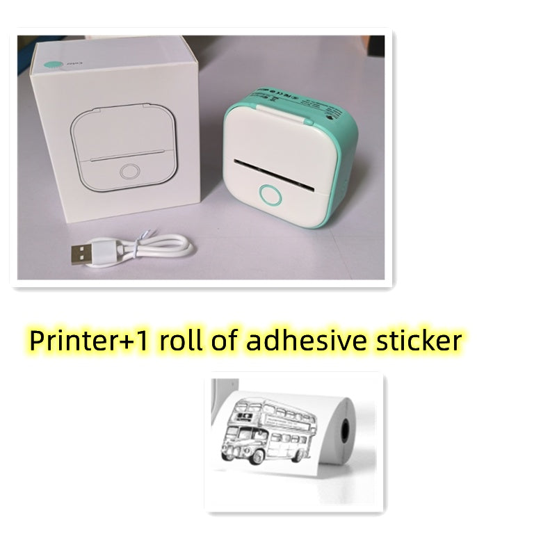 Mini Bluetooth Thermal Printer – Labels, Photos & Notes Anywhere