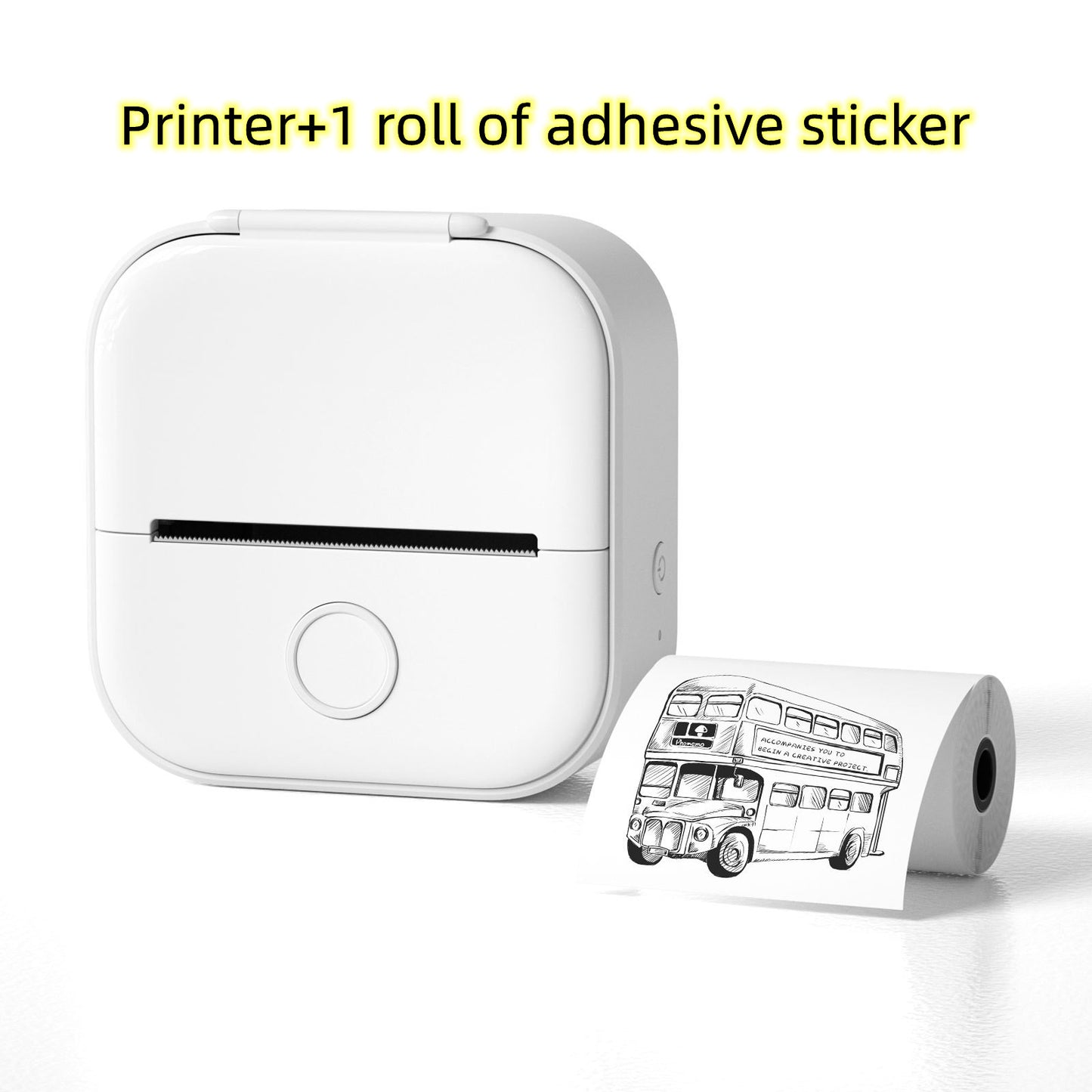Mini Bluetooth Thermal Printer – Labels, Photos & Notes Anywhere