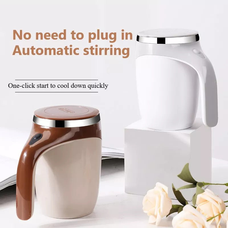 Rechargeable Automatic Stirring Cup – Coffee, Milkshake & More