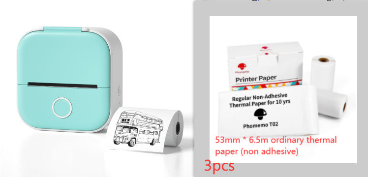 Mini Bluetooth Thermal Printer – Labels, Photos & Notes Anywhere