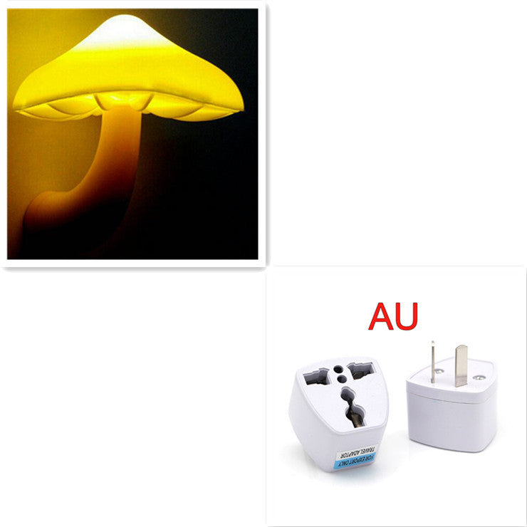 LED Mushroom Night Light with Sensor
