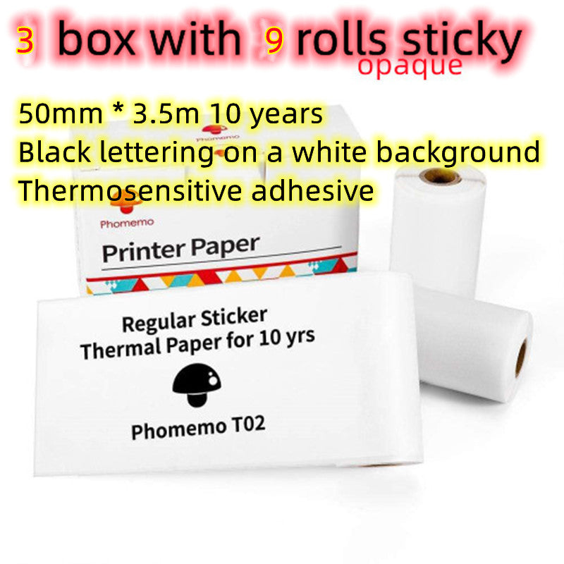 Mini Bluetooth Thermal Printer – Labels, Photos & Notes Anywhere