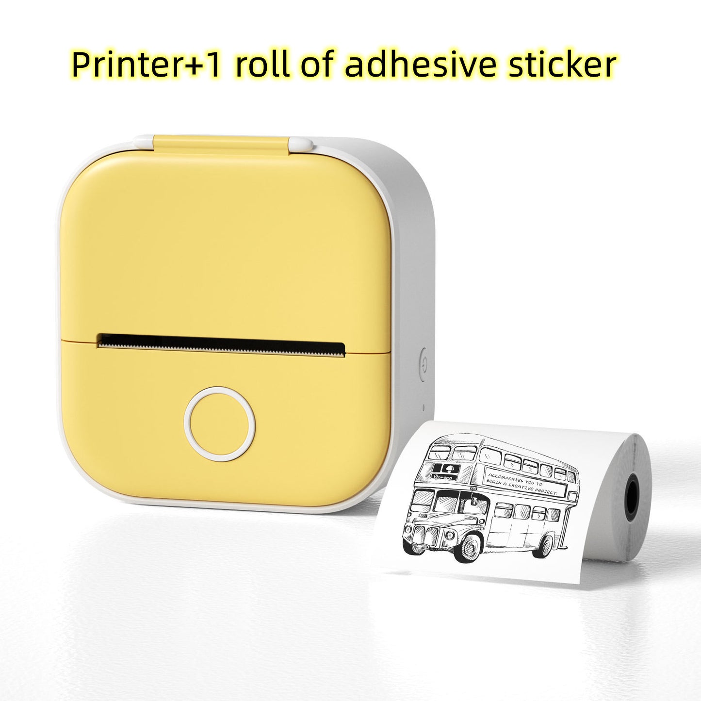 Mini Bluetooth Thermal Printer – Labels, Photos & Notes Anywhere