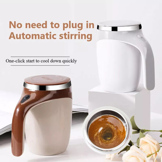 Rechargeable Automatic Stirring Cup – Coffee, Milkshake & More
