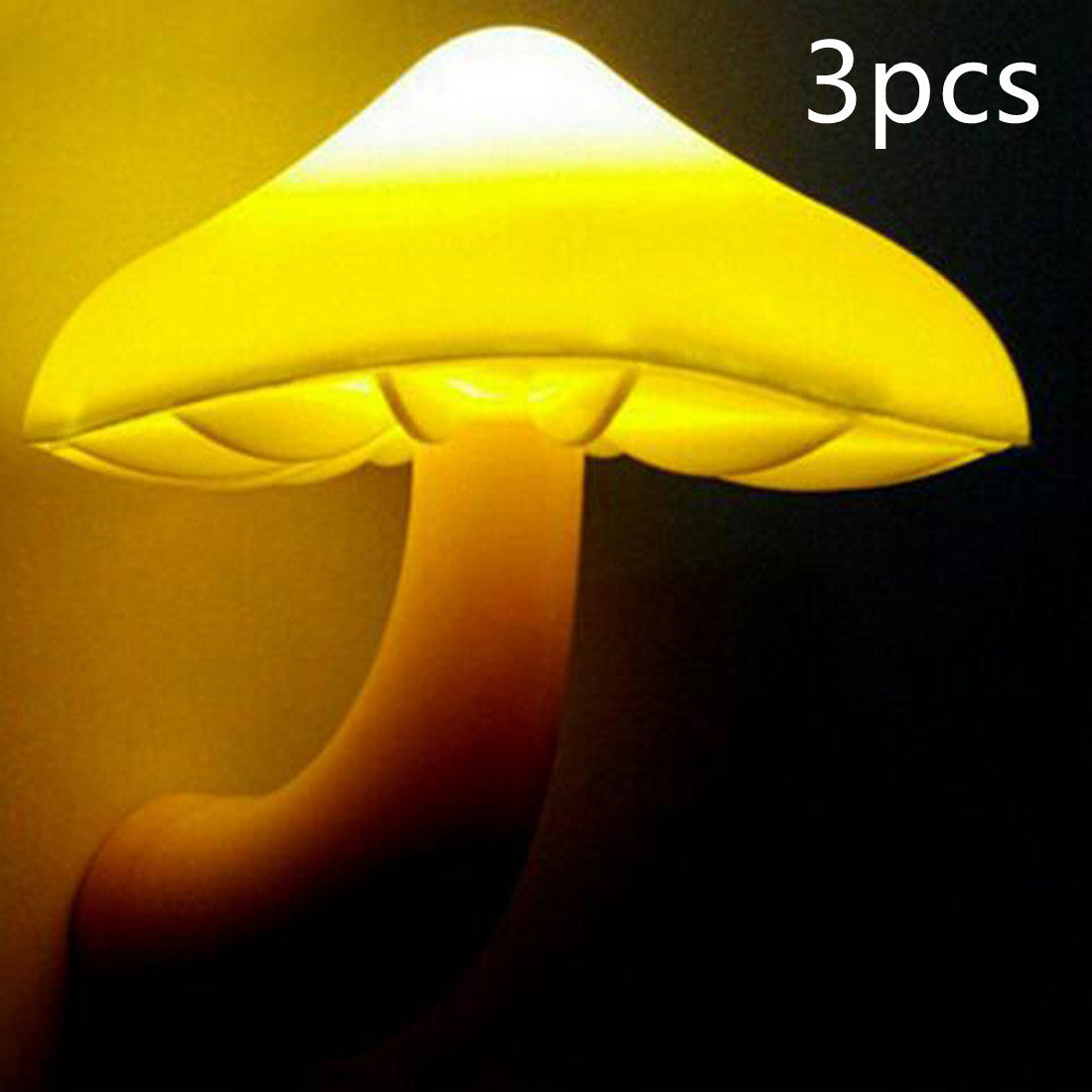 LED Mushroom Night Light with Sensor