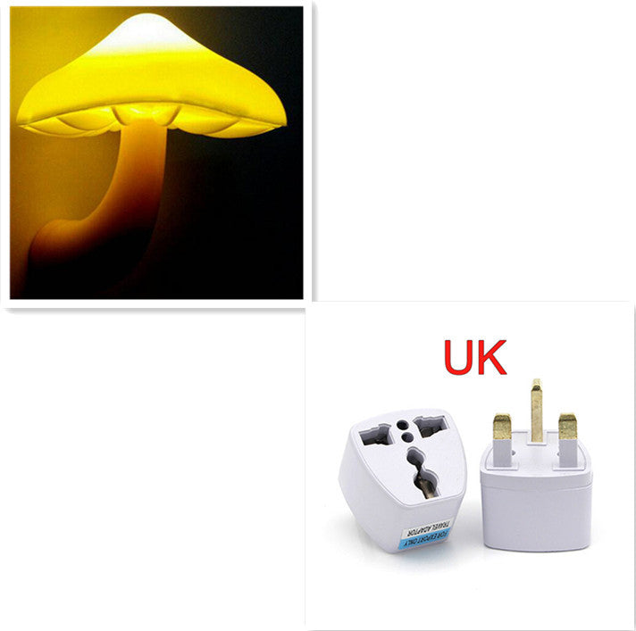 LED Mushroom Night Light with Sensor